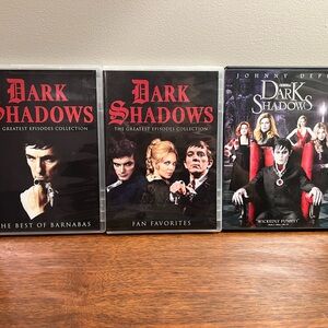 Lot of 3 DVDs Dark Shadows